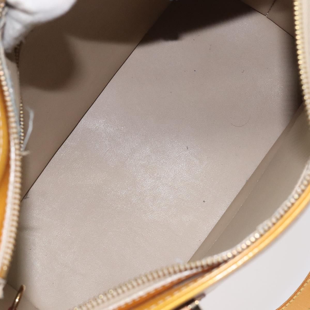 Louis Vuitton LOUIS VUITTON Monogram Vernis Houston Hand Bag Beige M91004 Size ONE SIZE - 11 Thumbnail