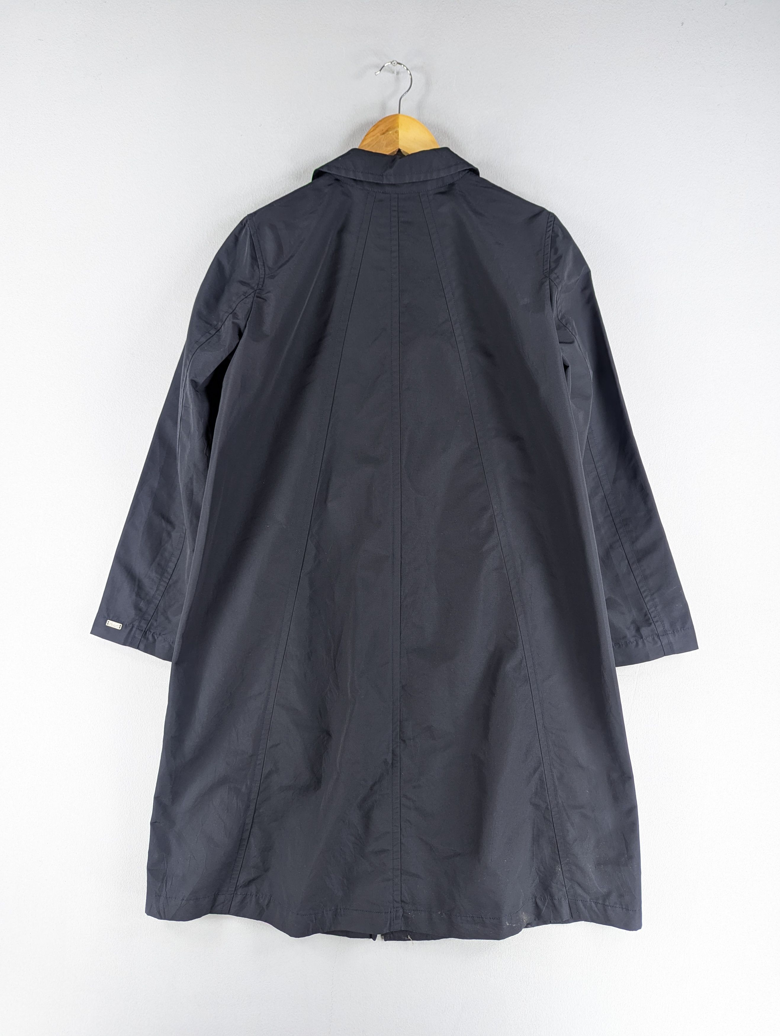 Claude Montana Claude Montana Blu Navy Blue Long Coat Jacket Size M / US 6-8 / IT 42-44 - 8 Thumbnail