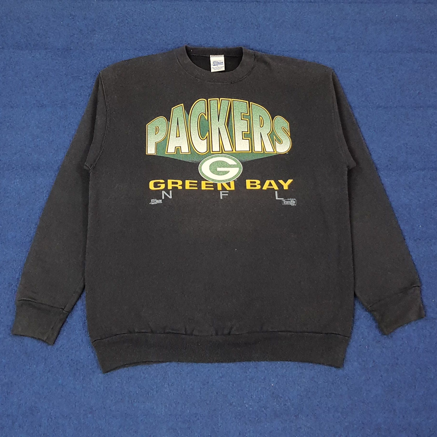 Salem Sportswear Vintage NFL Packers Green Bay Sweatshirt C256N19 Size US M / EU 48-50 / 2 - 1 Thumbnail