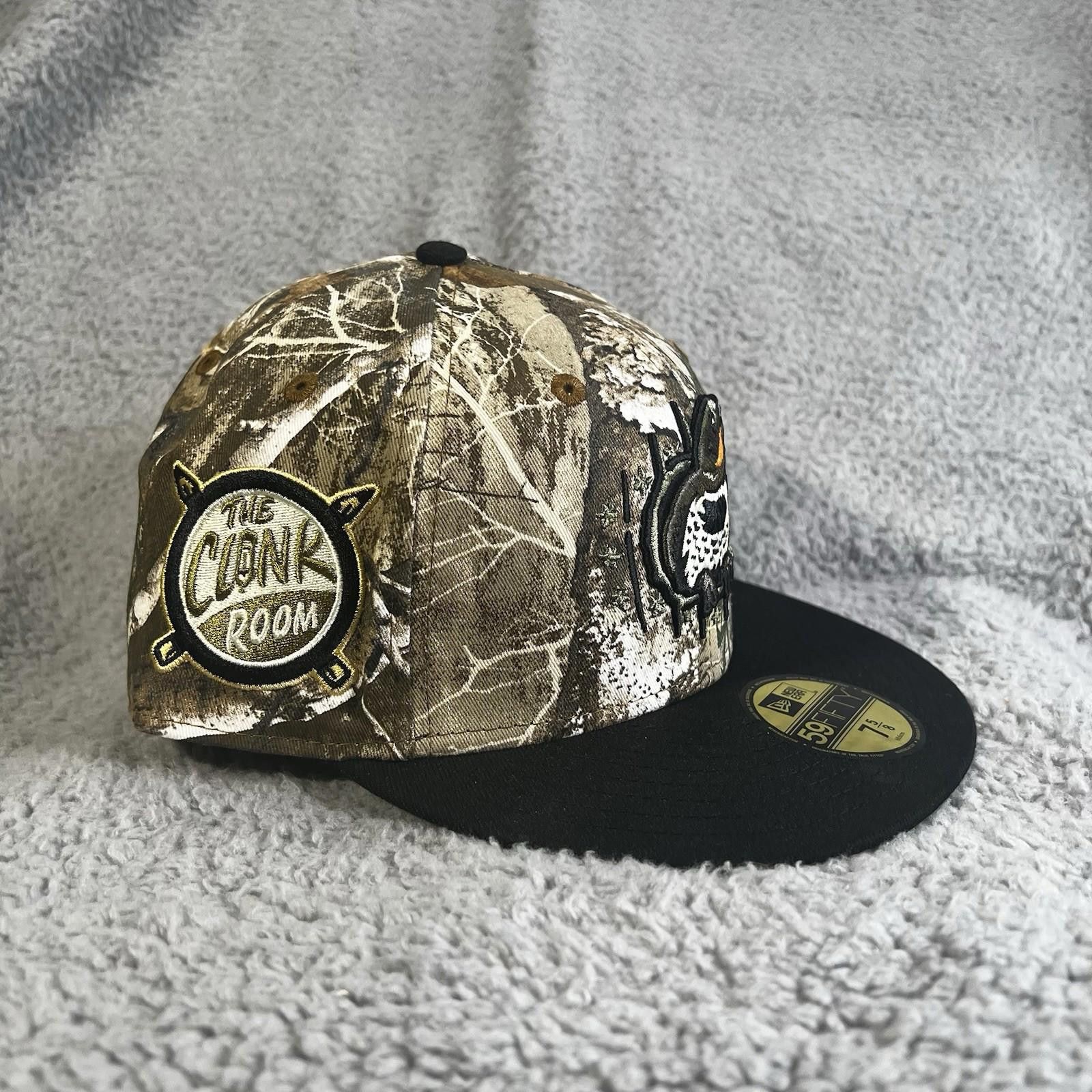 New Era New Era X Clink Room 7 5/8 Flicked Off - Mossy Camo - Size ONE SIZE - 3 Thumbnail