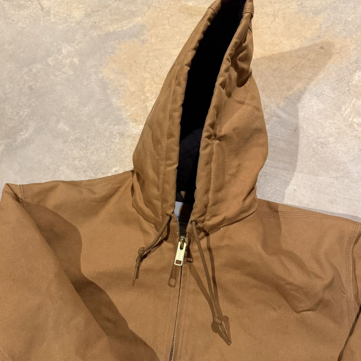 Carhartt Vintage Carhartt J140 BRN Hooded Duck Canvas Work Jacket Size US XL / EU 56 / 4 - 5 Thumbnail