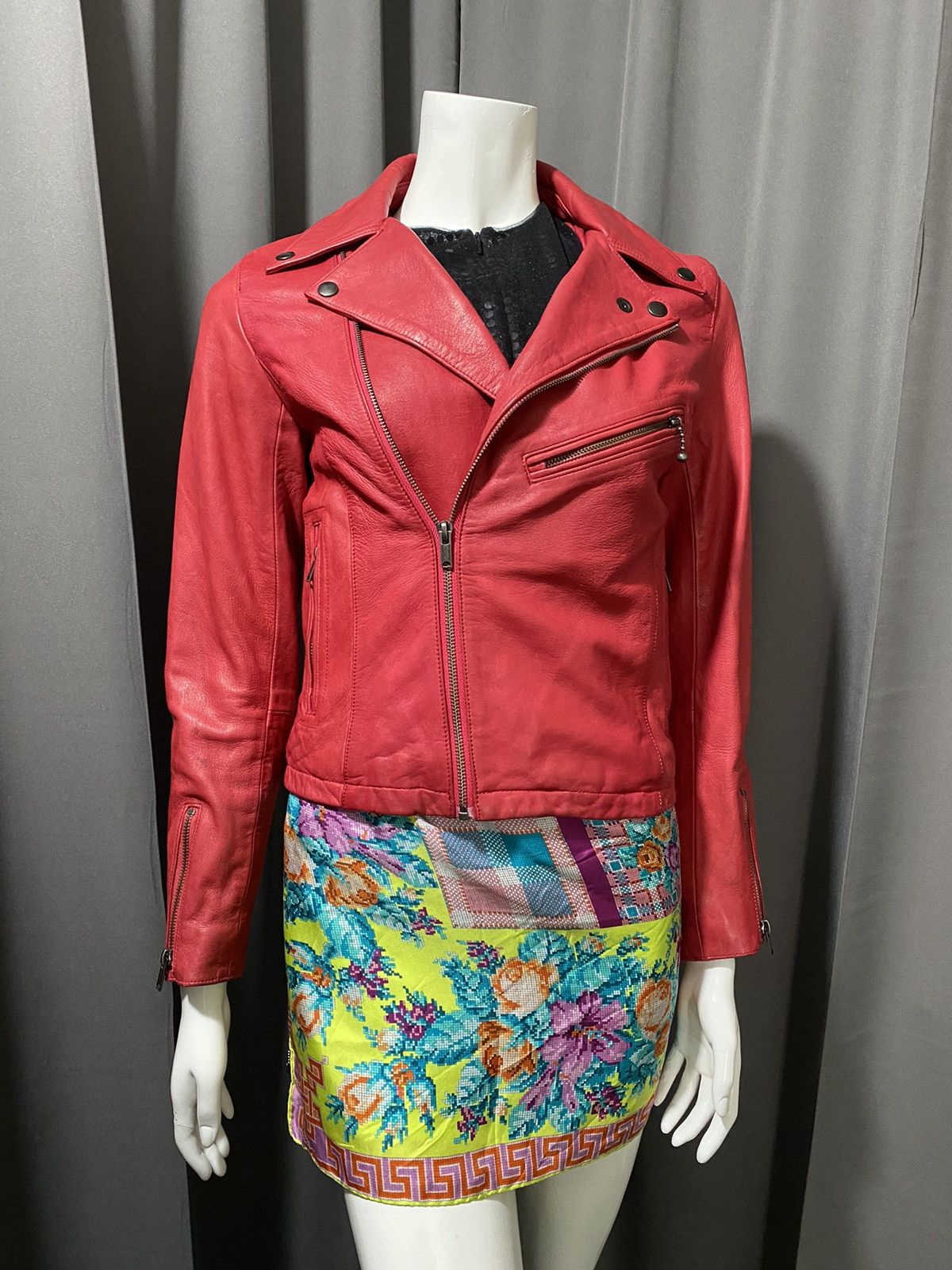 Hysteric Glamour A/W 2014- Hysteric Glamour- Double Rider Leather Jacket Size S / US 4 / IT 40 - 18 Thumbnail