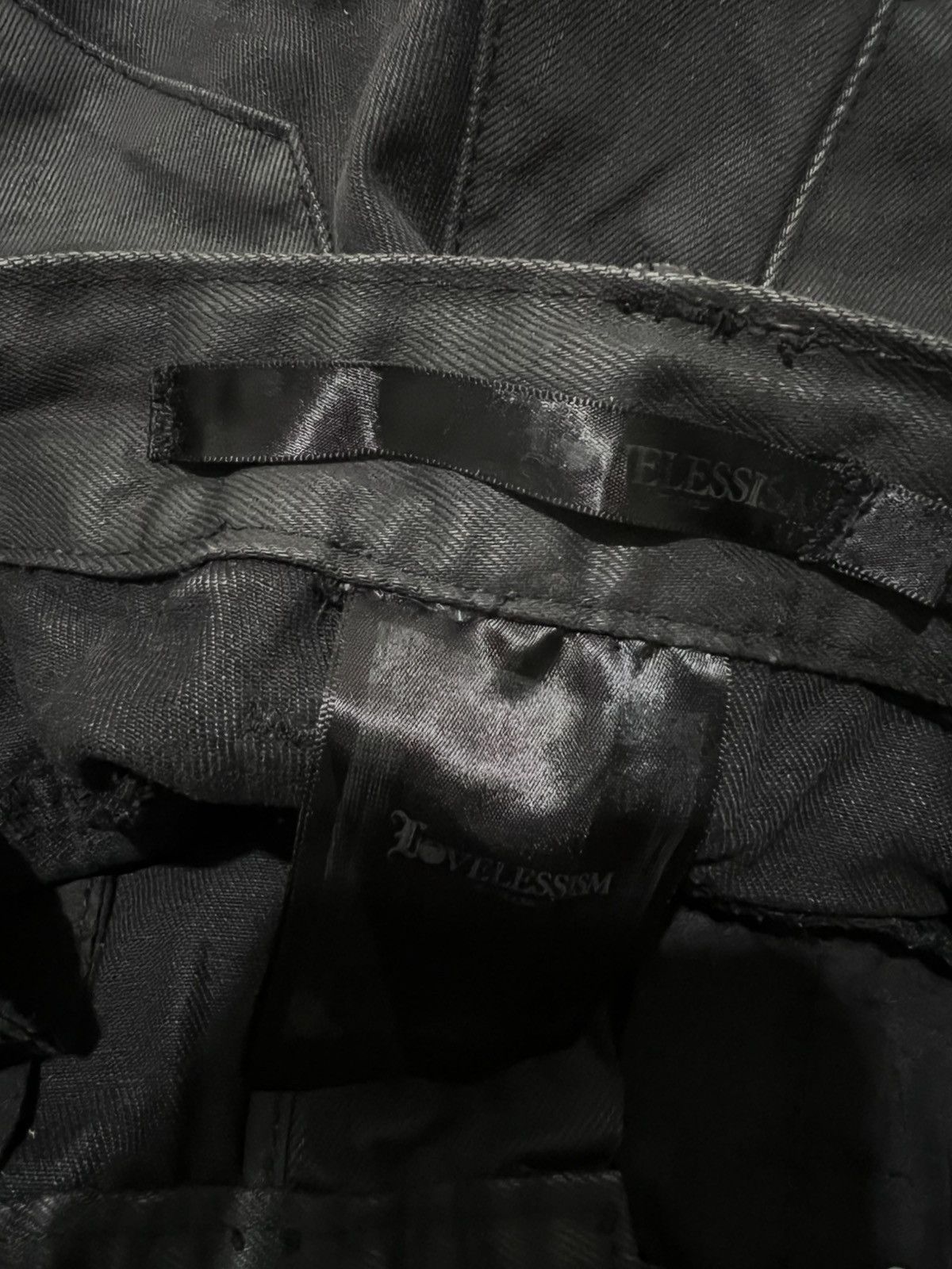 If Six Was Nine × Japanese Brand × Loveless Lovelessism wax japanese punk bondage pants Size US 30 / EU 46 - 10 Thumbnail