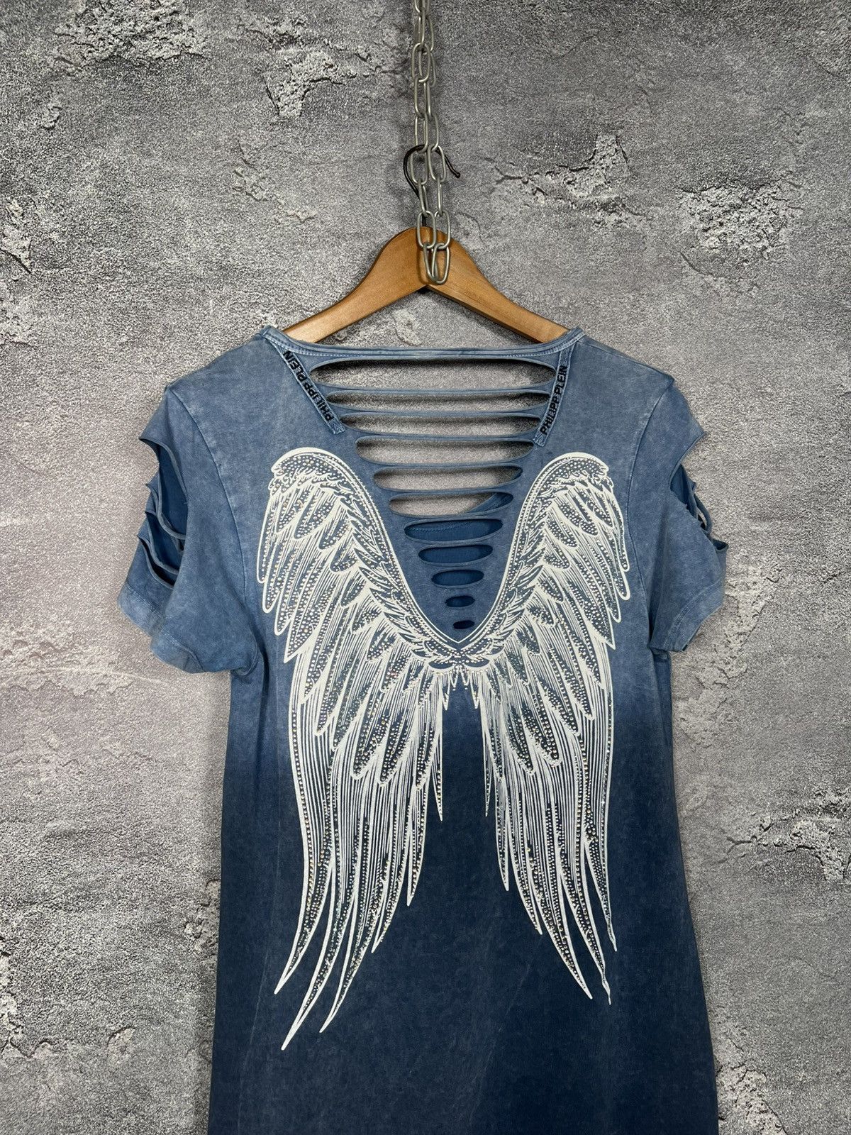 Philipp Plein Vintage Philipp Plein Avant Garde With Angel Wing Dress Size S / US 4 / IT 40 - 12 Thumbnail