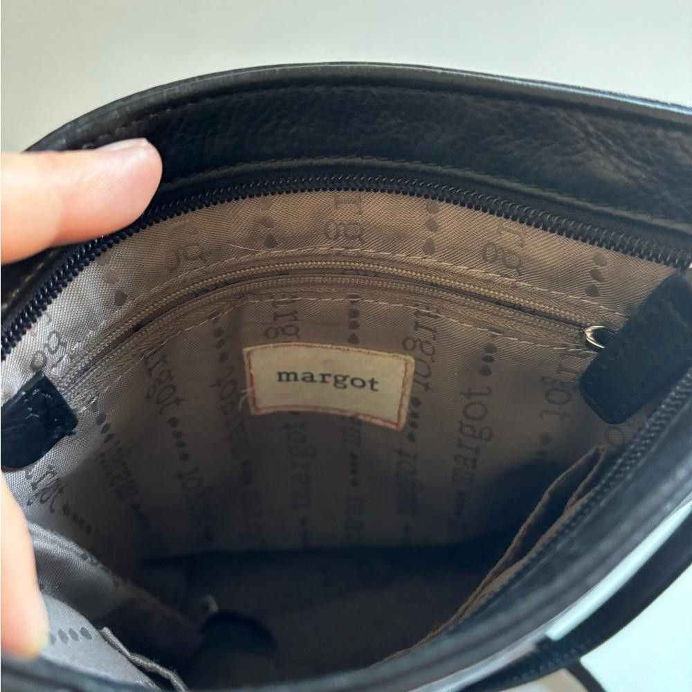 Marmot Margot real leather black crossbody bag Size ONE SIZE - 4 Thumbnail