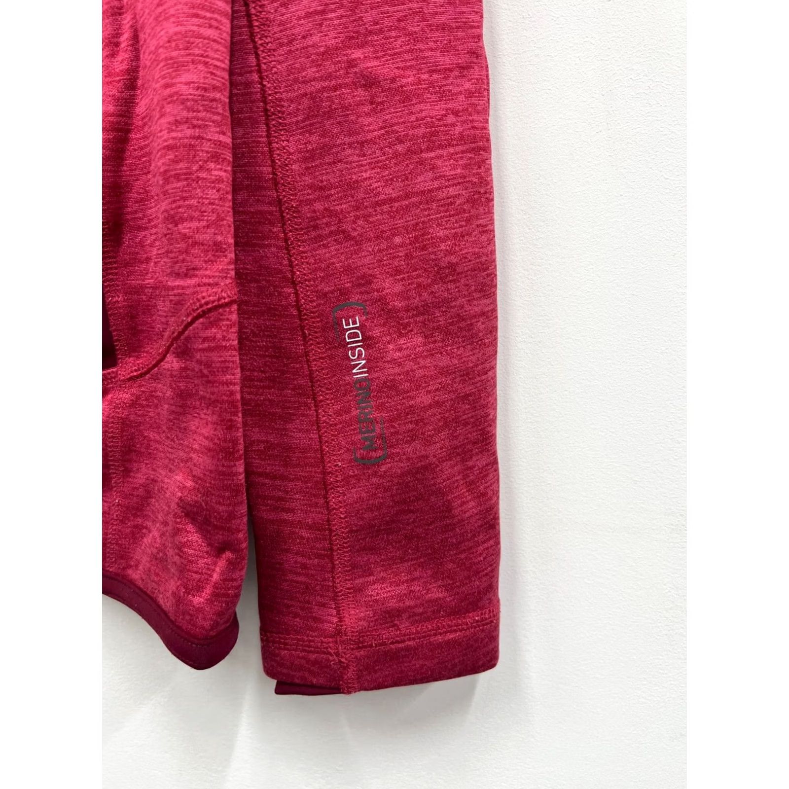 ORTOVOX ORTOVOX Merino Inside Zip Hoodie Women's M Crimson Logo Vintage? No (N/A) Size M / US 6-8 / IT 42-44 - 3 Thumbnail