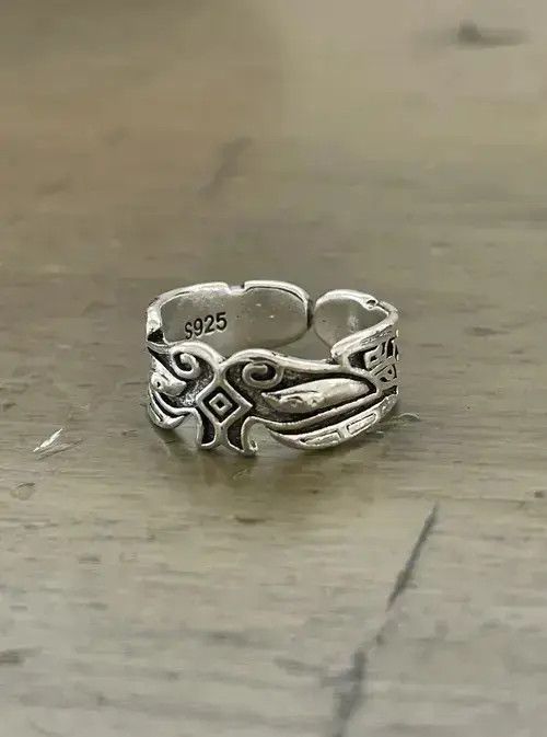 Jewelry × Vintage Third-Eye Punk Abstract Ring Size ONE SIZE - 3 Thumbnail