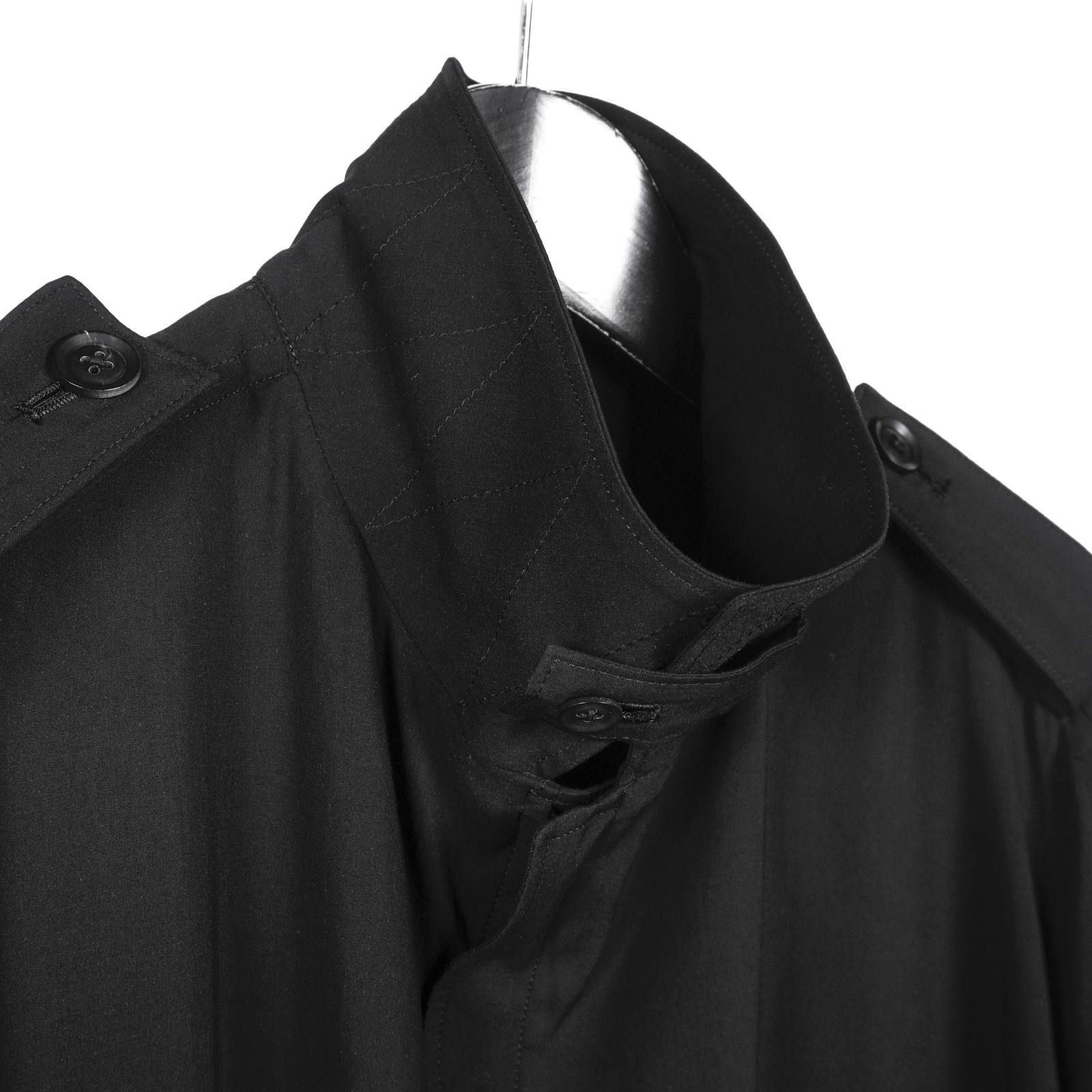 Yohji Yamamoto Yohji Yamamoto Pour Homme - Printed Rayon Cape Coat Size US S / EU 44-46 / 1 - 8 Thumbnail