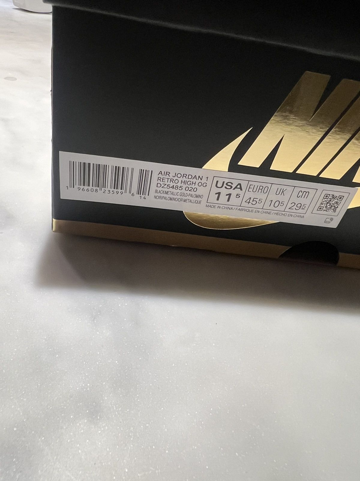 Jordan Brand × Nike Jordan 1 Palomino sz 11.5 Size US 11.5 / EU 44-45 - 10 Thumbnail