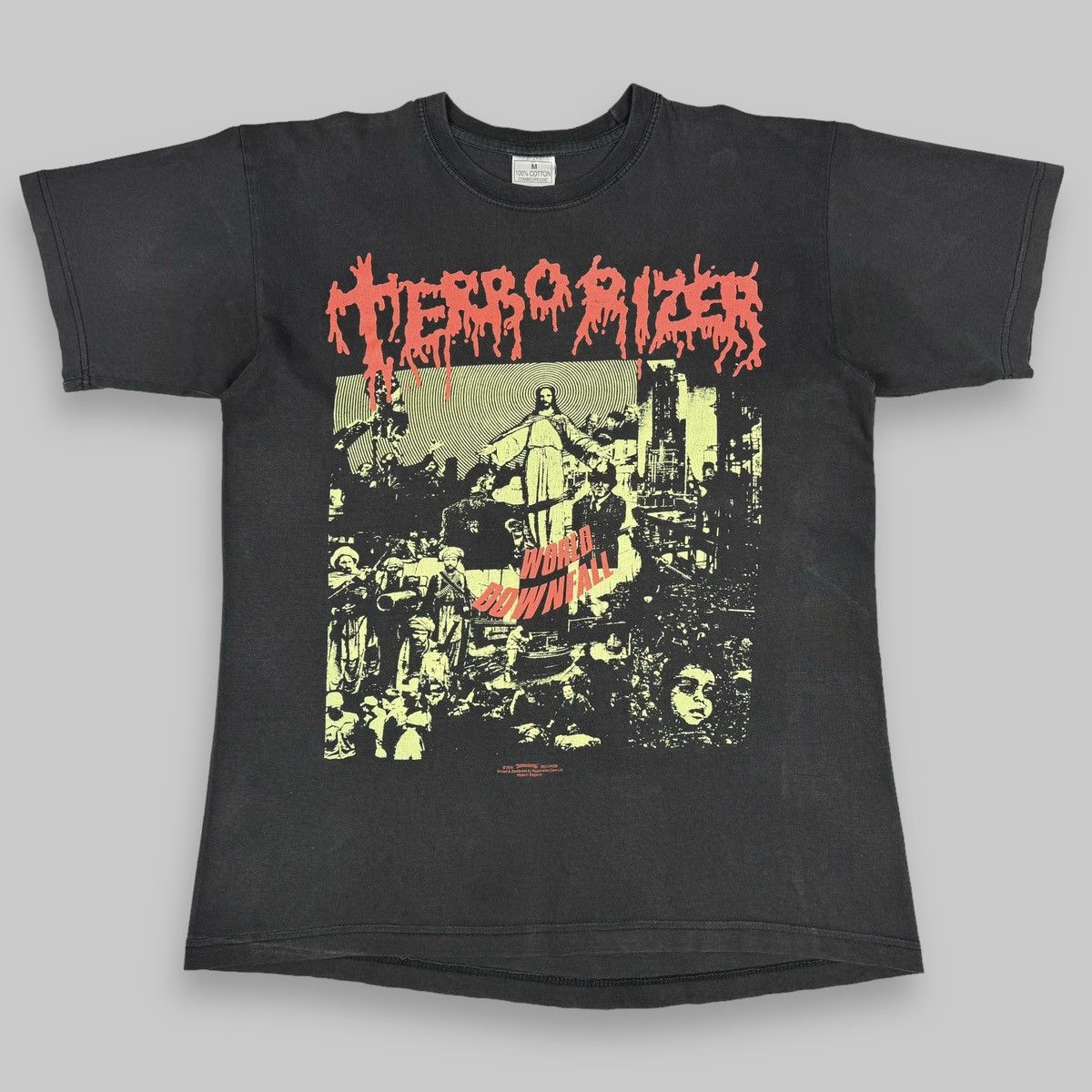Band Tees Vintage 2004 Terrorizer ‘World Downfall’ Euro T Shirt Size US L / EU 52-54 / 3 - 2 Thumbnail