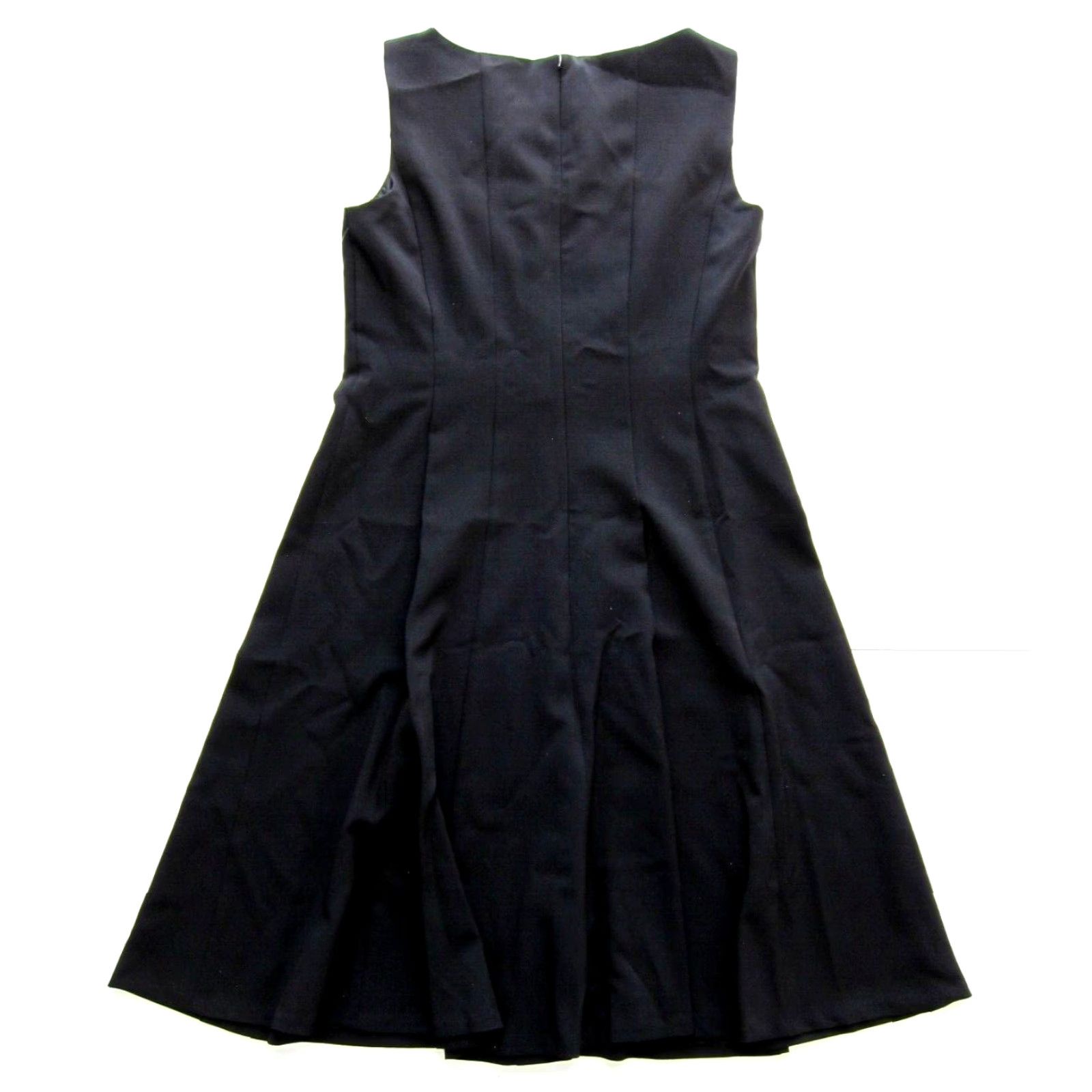 Evan Picone NWT Evan Picone Black Label Classic Black Sleeveless Tunic Sheath Shift Dress 6 Size M / US 6-8 / IT 42-44 - 2 Thumbnail