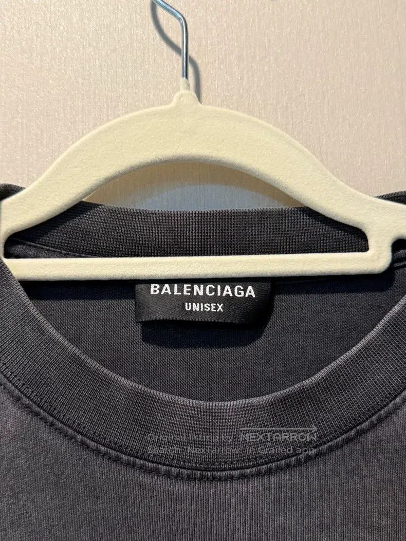 Balenciaga Balenciaga Wheat stalk 1917 logo short-sleeve T-shirt Size US S / EU 44-46 / 1 - 4 Thumbnail