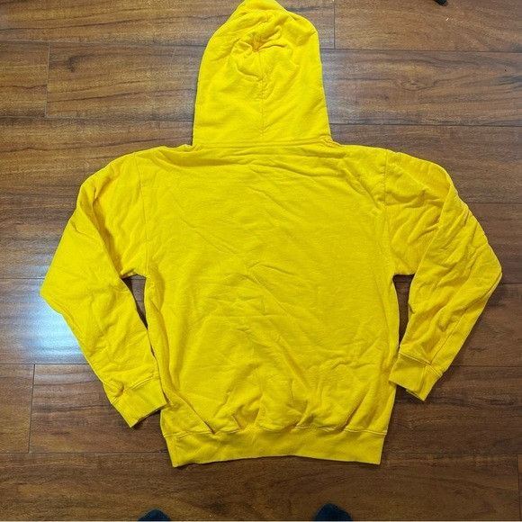 SPORTY & RICH YELLOW outlet TRACK HOODIE SIZE SMALL