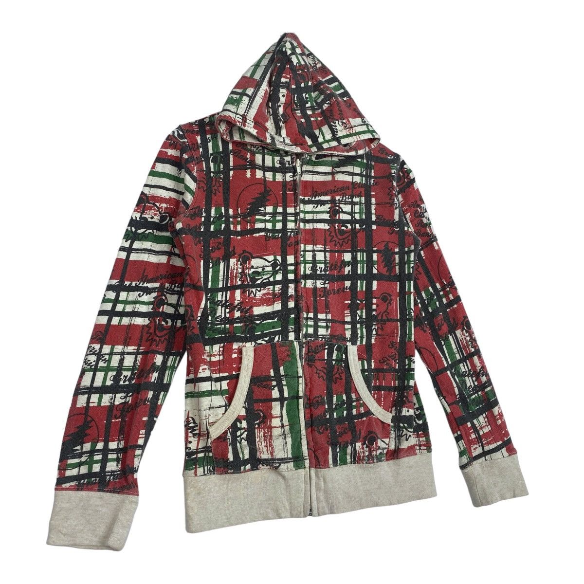 Designer × Vintage Grateful Dead Hoodie Full Print Sweatshirt Pull Over Jumper Size US M / EU 48-50 / 2 - 4 Thumbnail