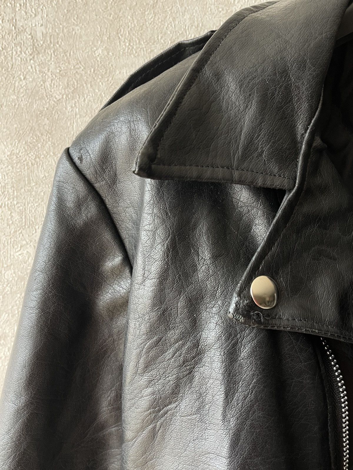 Vintage Vintage Faux Leather Perfecto Biker Jacket / Double Rider Size XS / US 0-2 / IT 36-38 - 5 Thumbnail