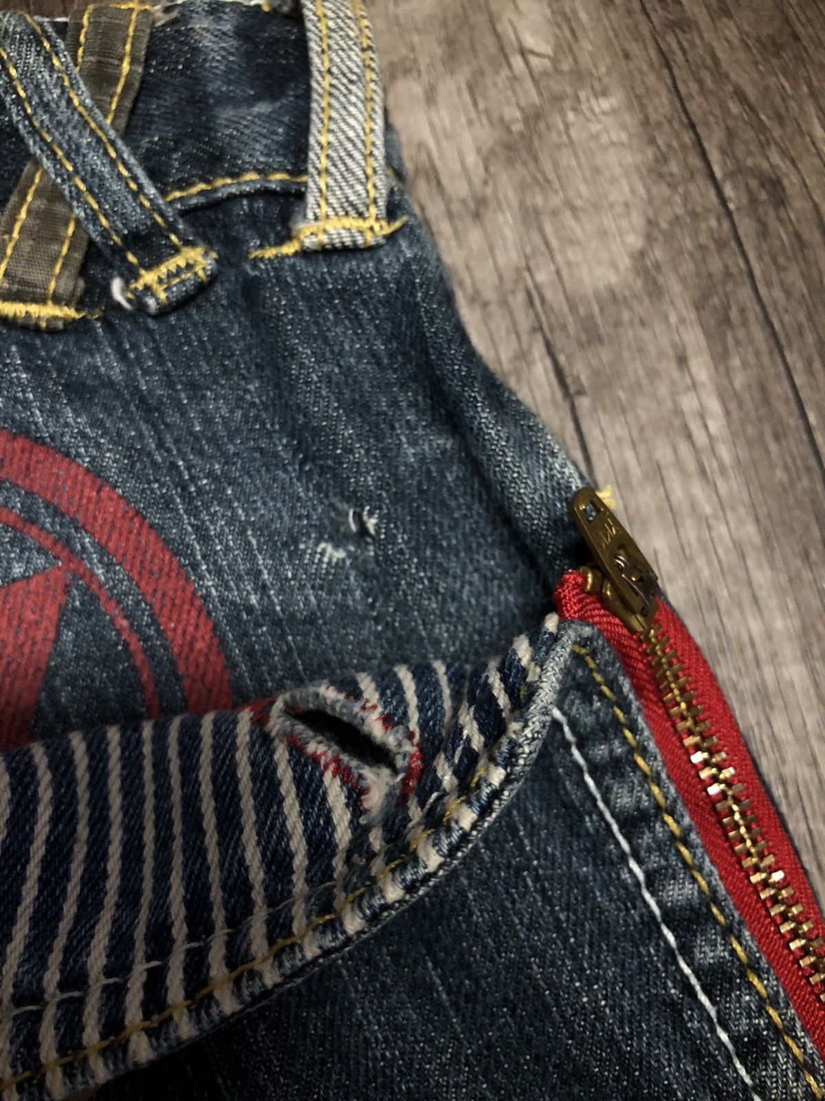 Hysteric Glamour × Japanese Brand BA-TSU STUDIO ROCK DENIM JEANS JAPANESE BRAND (UNISEX) Size US 29 - 8 Thumbnail