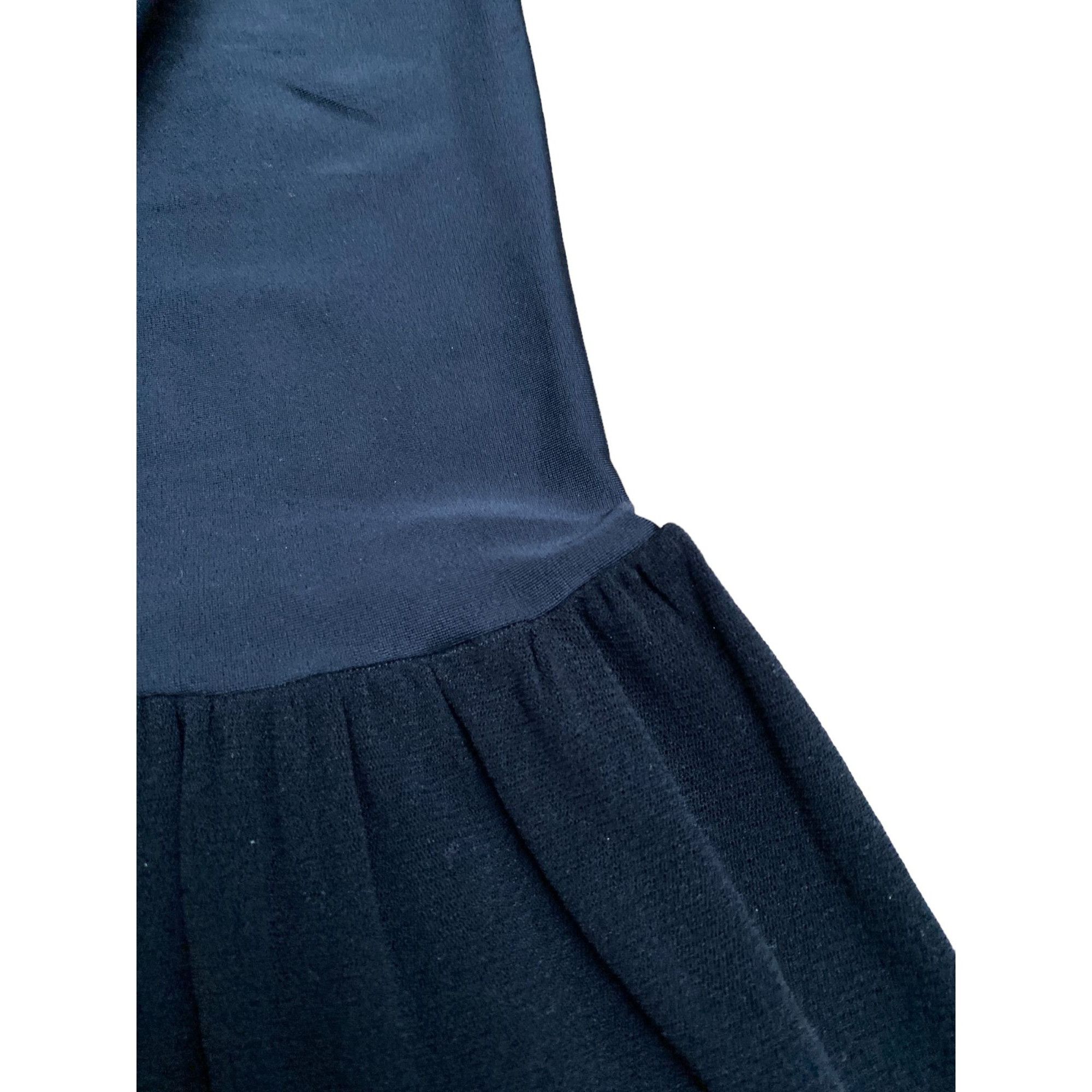 Vintage Black Wide Nylon Pants Siz