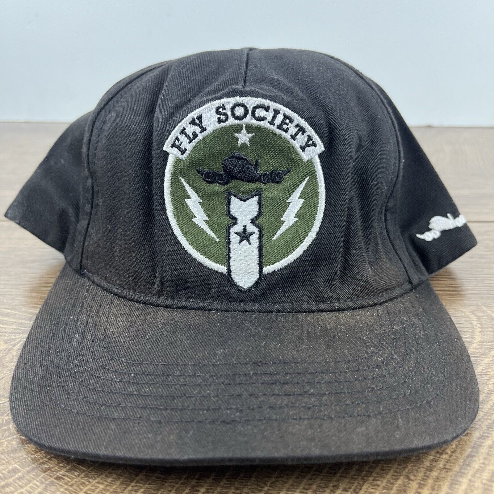 Other Fly Society Hat Black Cap Hat Adjustable Hat Black Adult Hat Size ONE SIZE - 5 Thumbnail