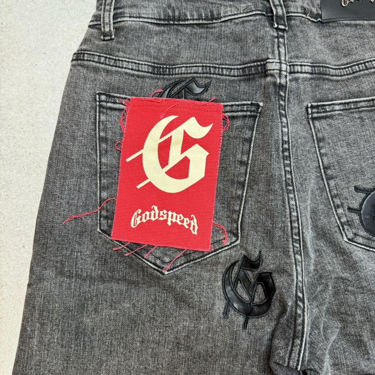 Godspeed Godspeed infinity denim shorts grey SIZE 34 Size US 34 / EU 50 - 6 Thumbnail