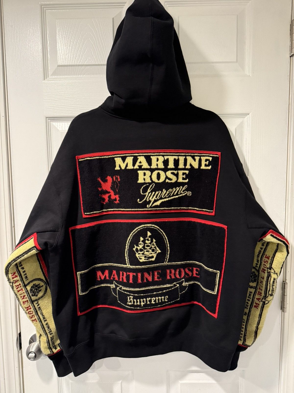 Martine Rose × Supreme Martine Rose x Supreme towel zip up
