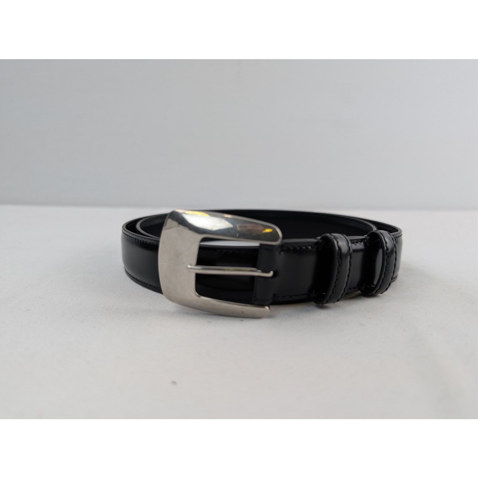 Celine o1rshd1 Size: 90 / BC-14 25MM Belt in Taurillon Leather Size 36 - 2 Thumbnail