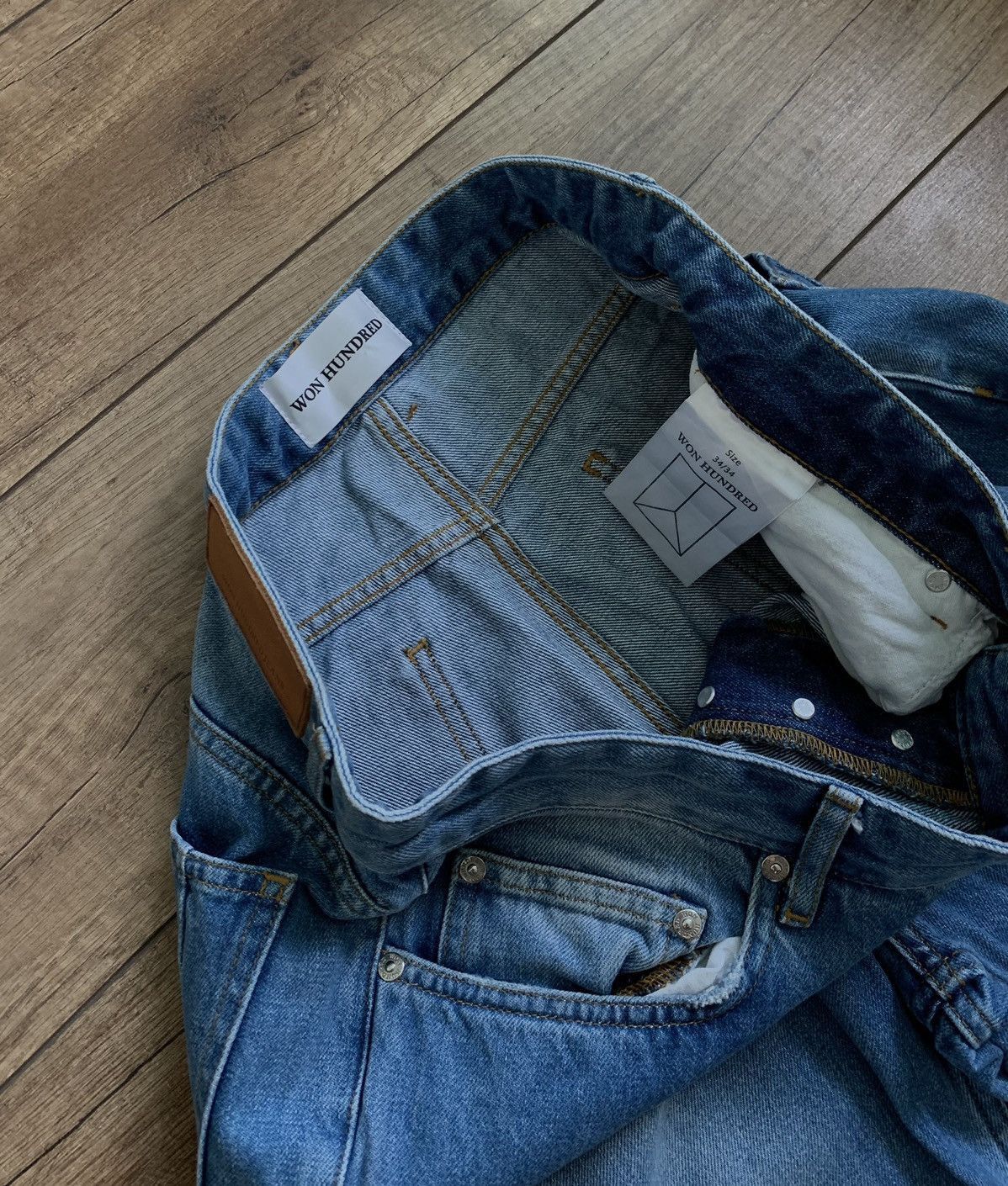 Won Hundred Won Hundred Distressed Jeans Denim Pants Size US 34 / EU 50 - 8 Thumbnail
