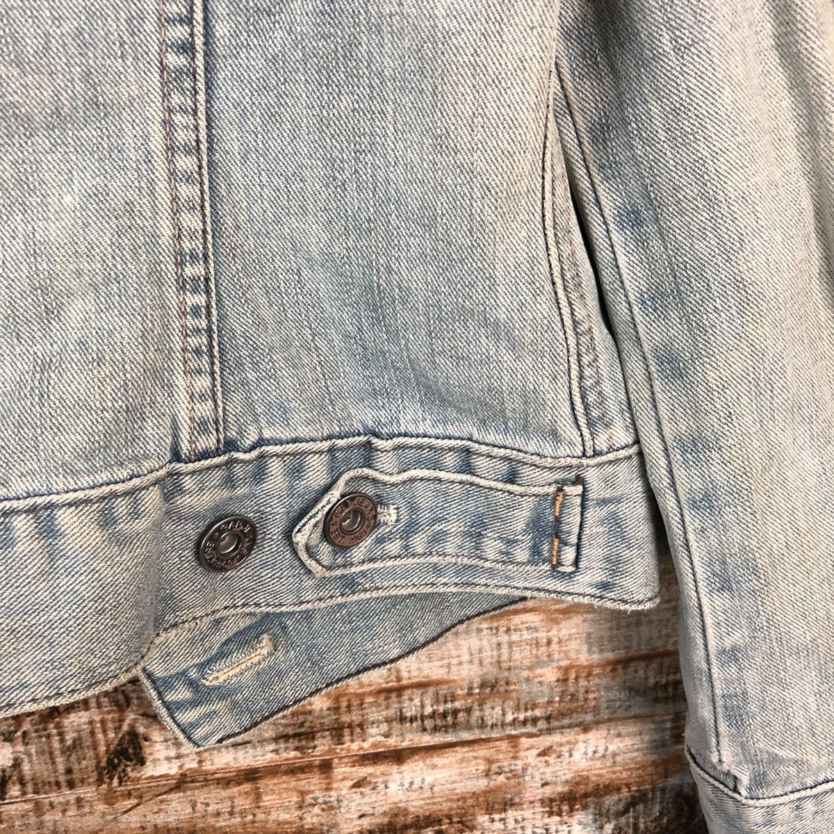 Gap × Vintage Vintage Denim Jacket Gap Blue #970 Size XXS / US 00 / IT 34 - 16 Thumbnail