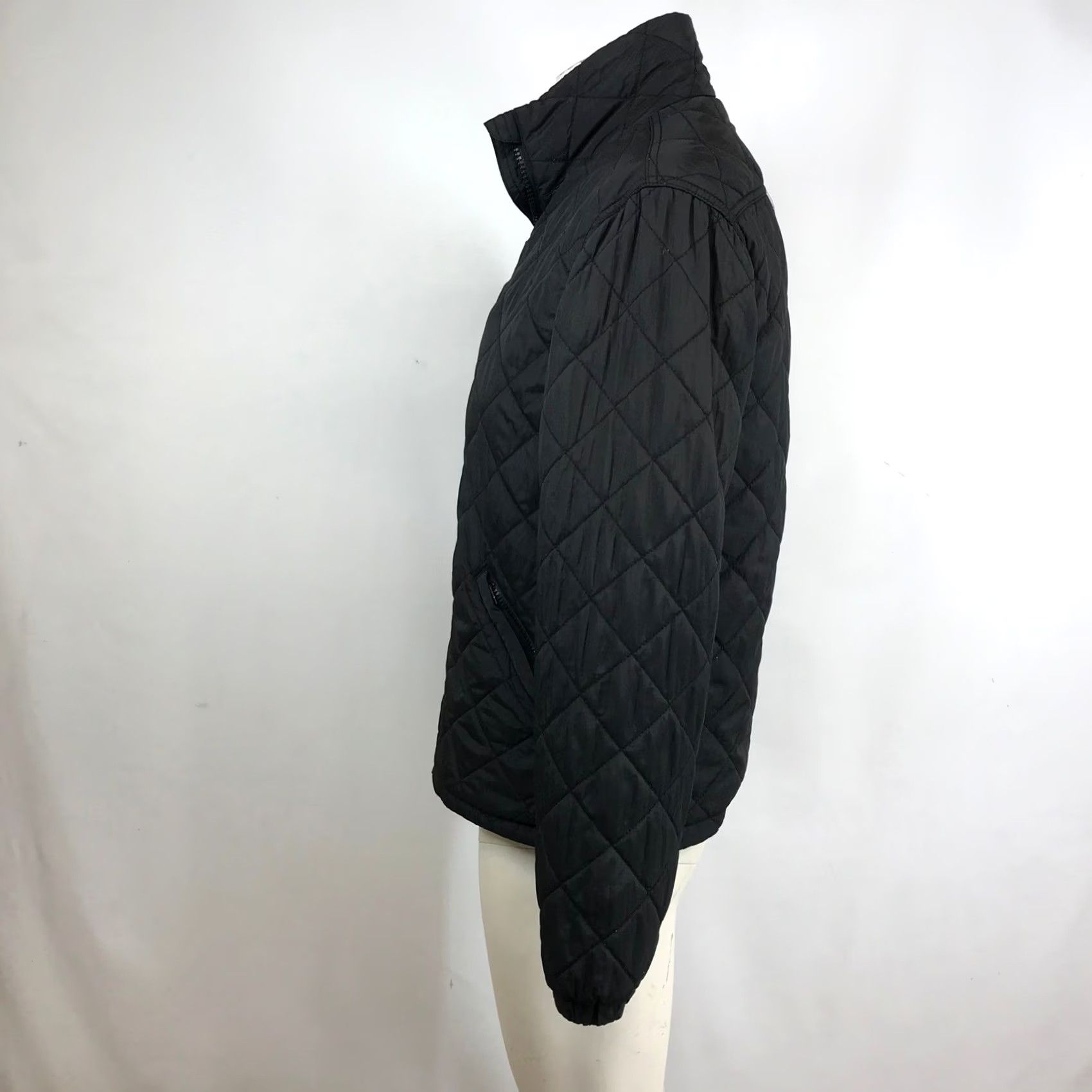 Taylor Stitch Taylor Stitch Mens Black Quilted Puffer Jacket Recycled Nylon Full Zip Size 38 Size US XXS / EU 40 - 6 Thumbnail