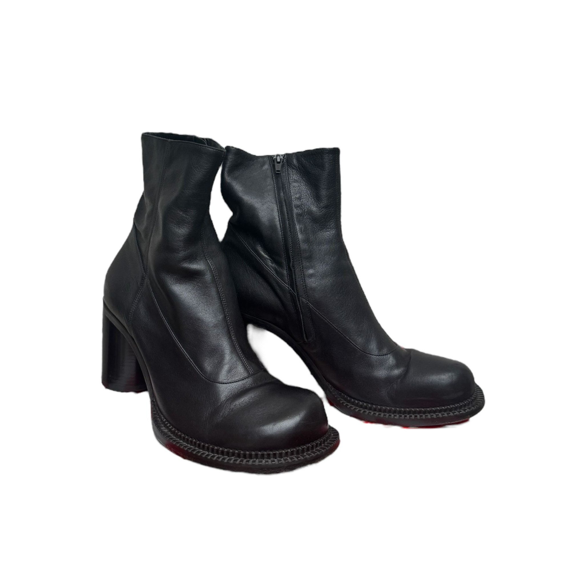 Maison Margiela Black Heels Boots Size US 9 / EU 42 - 2 Thumbnail