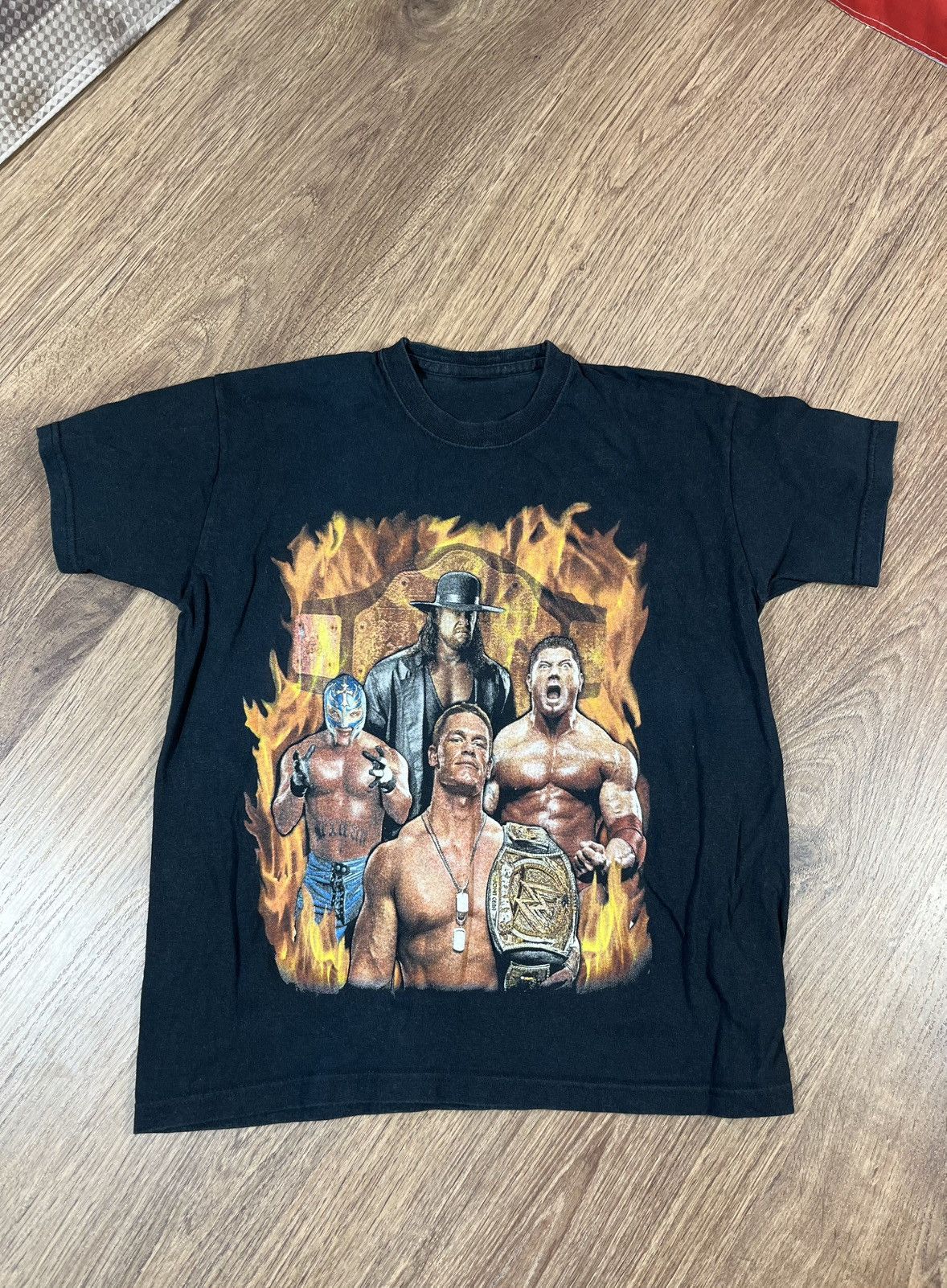Other Vintage WWE T Shirt 90s Size M / US 6-8 / IT 42-44 - 1 Thumbnail
