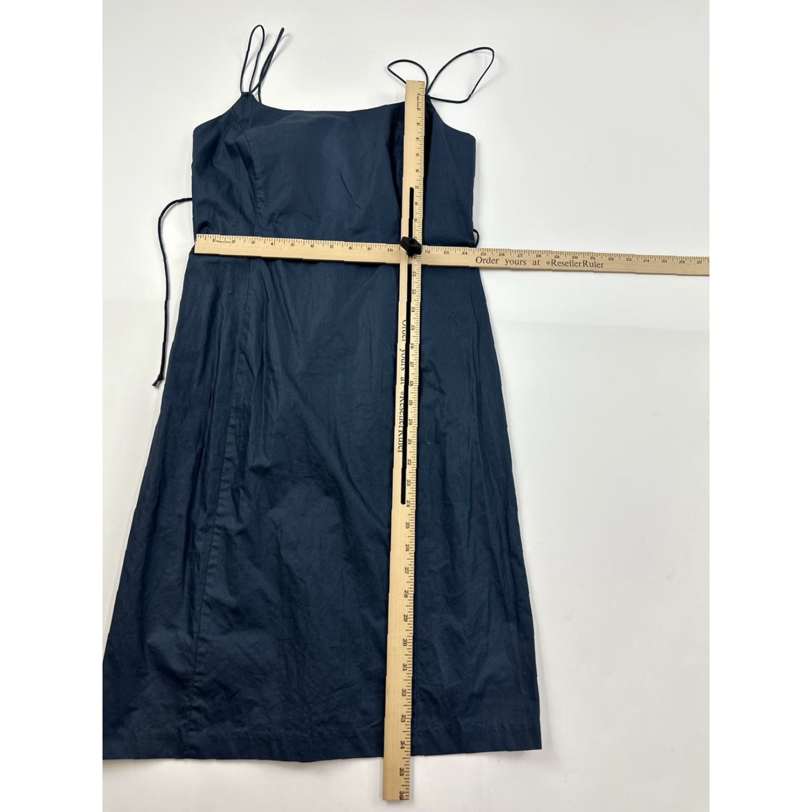 J.Crew J.Crew Dress Women’s M Blue Twill Sheath Dress Sleeveless Crew Neck Pockets Knit Knee Length Solid Colorful Modern Style Mens? No, Women. Size M / US 6-8 / IT 42-44 - 6 Thumbnail