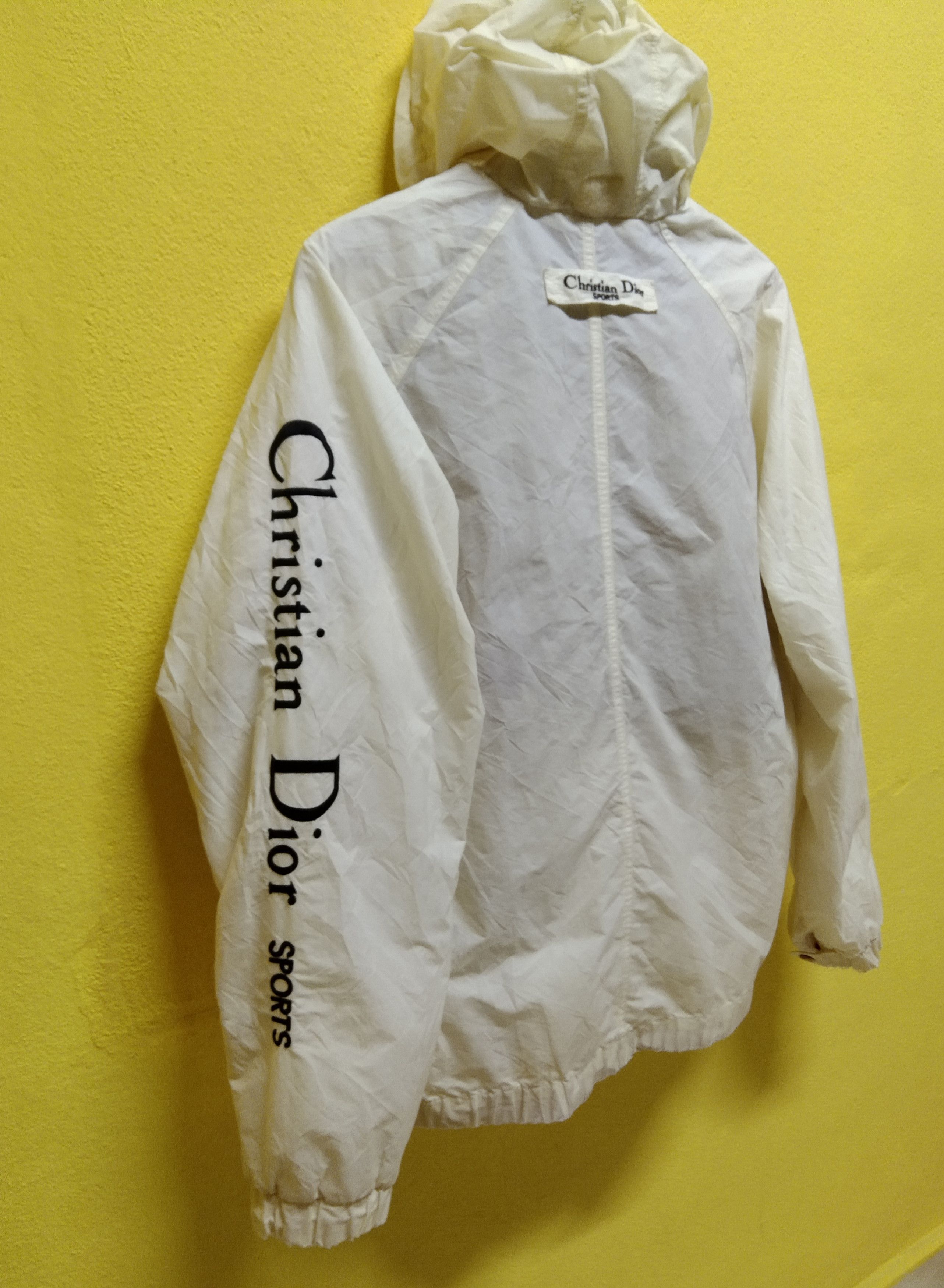Christian Dior Monsieur Christian Dior Sports Spell Out Embroidery Hooded Jacket Size US XL / EU 56 / 4 - 3 Thumbnail
