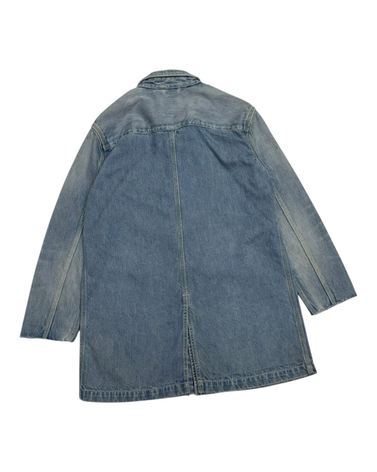 Blue Blue Japan × Evisu × Momotaro Jeans 🔥MOMOTARO JAPAN BLUE DENIM CHORE JACKET Size US M / EU 48-50 / 2 - 9 Thumbnail