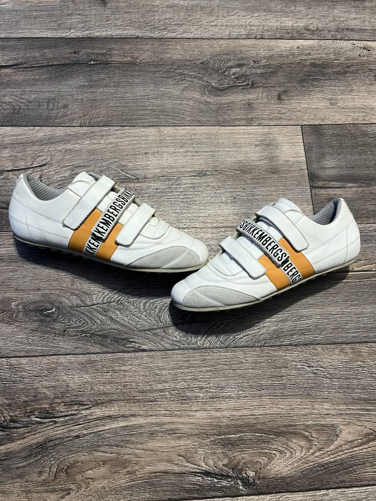 Dirk Bikkembergs Dirk Bikkembergs White Leather Sneakers US11,5 Size US 11 / EU 44 - 2 Thumbnail