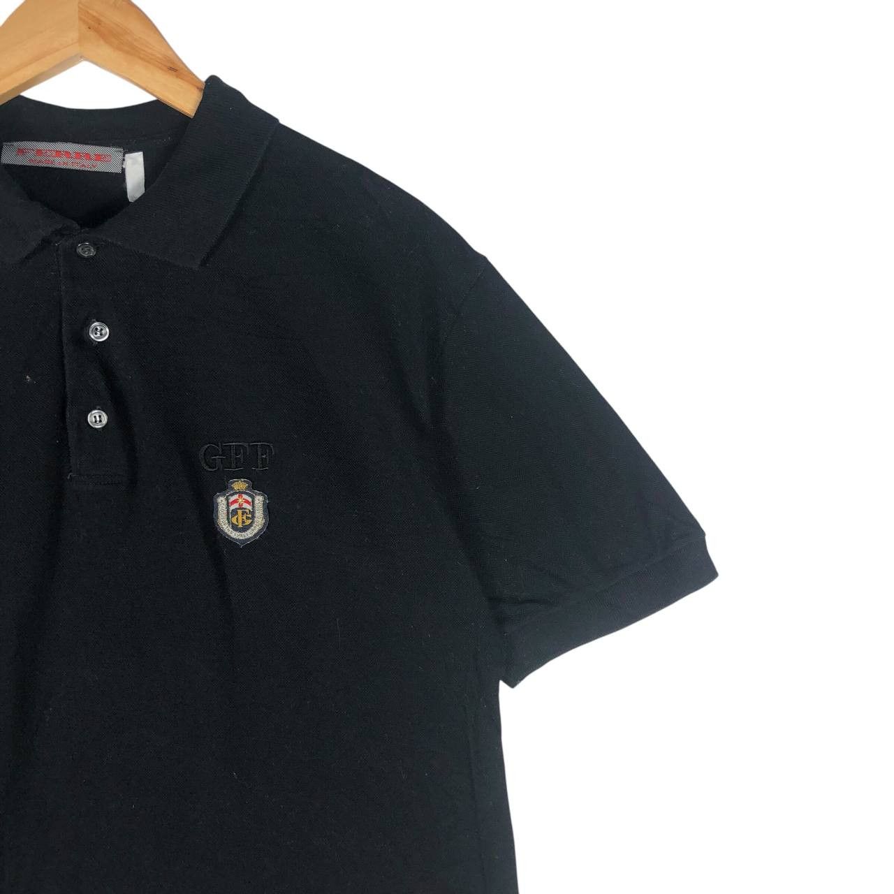 Ferre × Vintage Vintage Ferre Made In Italy Polos T-Shirt Size US L / EU 52-54 / 3 - 4 Thumbnail