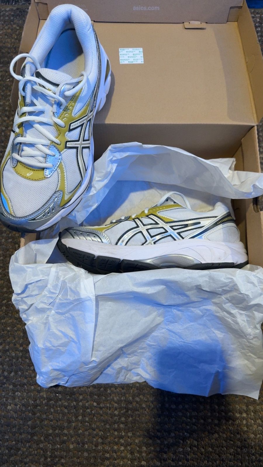 Asics ASIC GT 2160-CRM/YL/SL Size US 8.5 / EU 41-42 - 1 Thumbnail