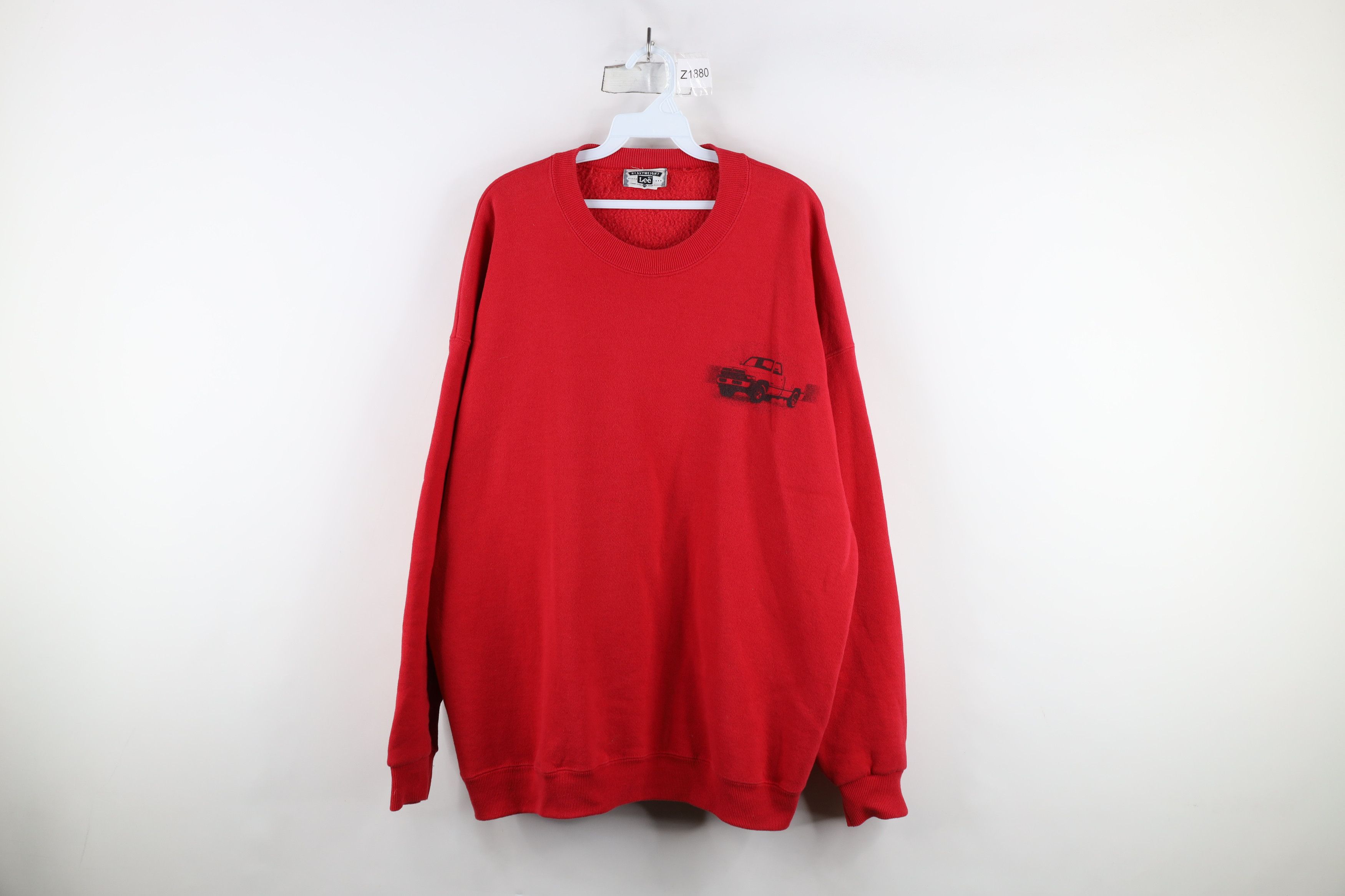 Vintage Vintage 90s Spell Dodge Ram Truck Crewneck Sweatshirt USA Size US XXL / EU 58 / 5 - 1 Thumbnail