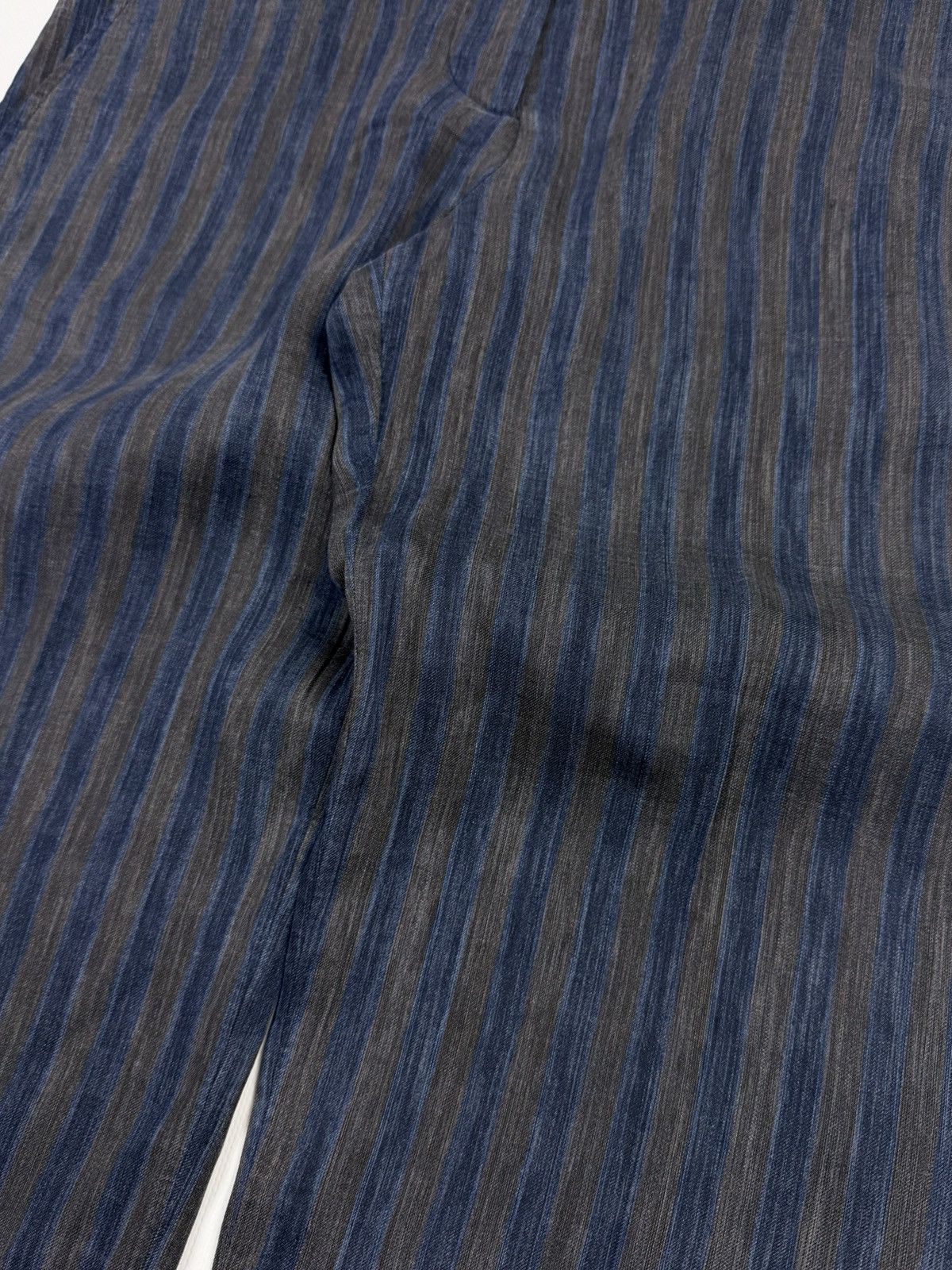Acne Studios Acne Studios Striped Linen Casual Pants Women’s 38 Vintage Size 28" / US 6 / IT 42 - 9 Thumbnail