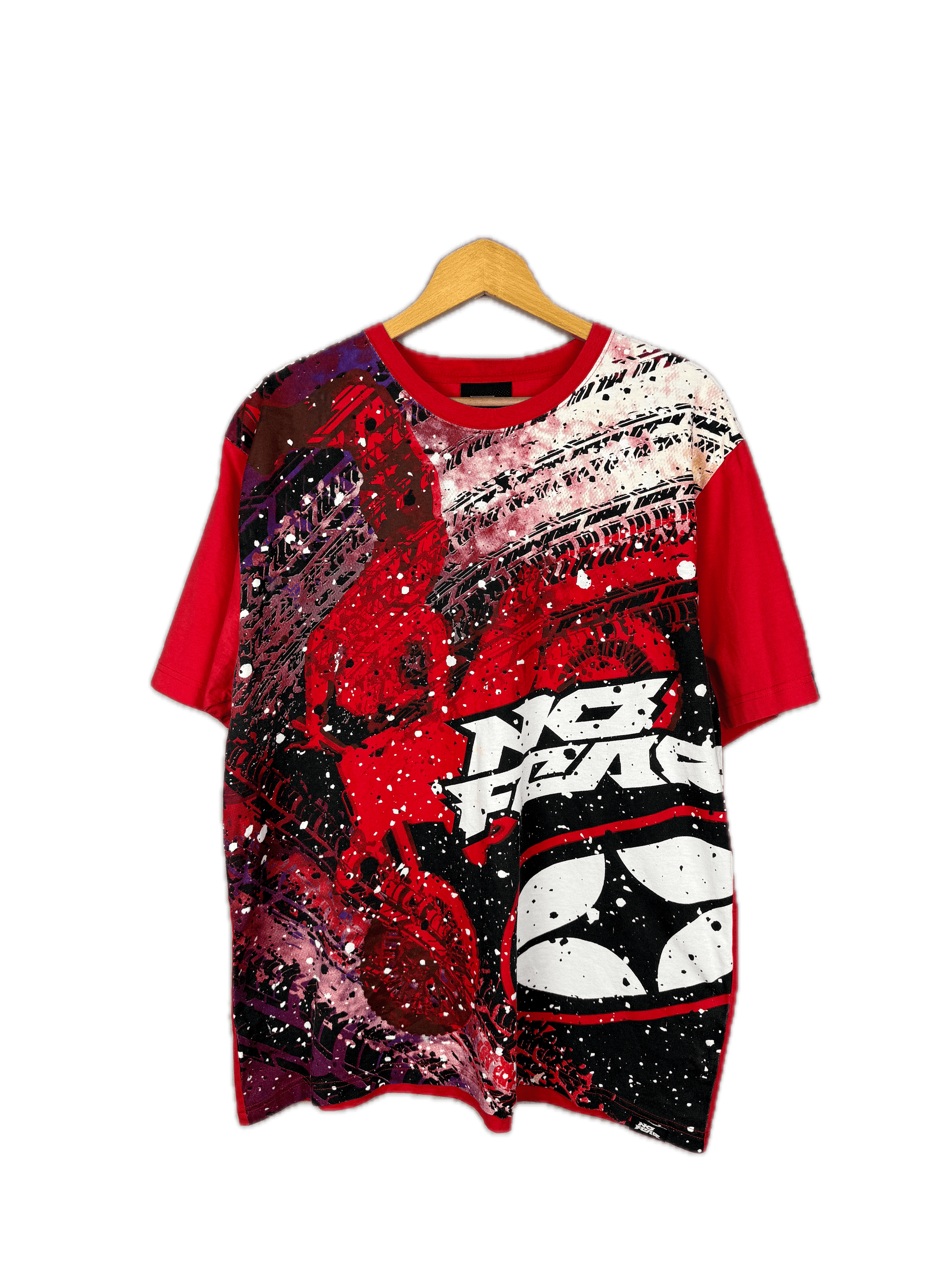 No Fear Vintage No Fear T Shirt AOP Streetwear Painted Crazy Size US XL / EU 56 / 4 - 1 Thumbnail