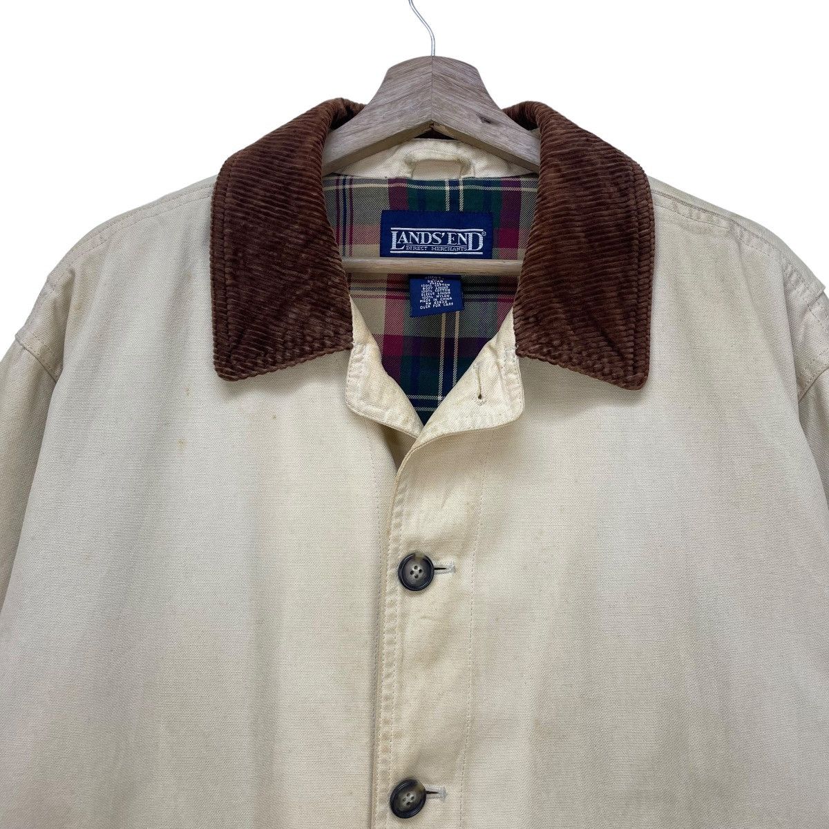 Carhartt 🔥Vintage Land End Chore Jacket Size US M / EU 48-50 / 2 - 6 Thumbnail