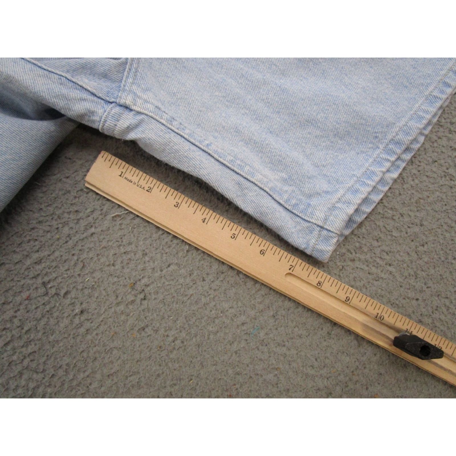 Lee VINTAGE Lee Denim Jean Mom Shorts Women’s 16 Med Light Wash High Waisted 90s Fashion Womens Size 38" / US 16 / IT 52 - 7 Thumbnail