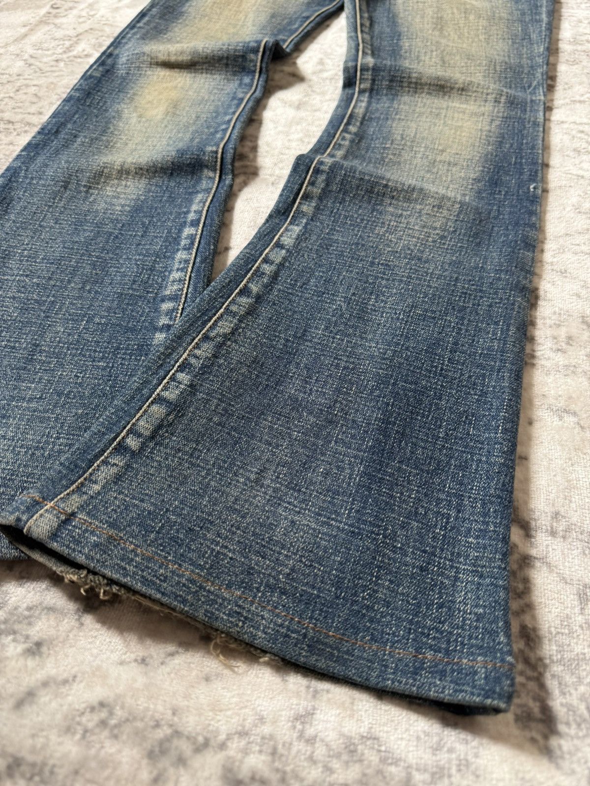 Hysteric Glamour Sky Bomber Japan Mud Wash Flared Jeans Size US 28 / EU 44 - 9 Thumbnail