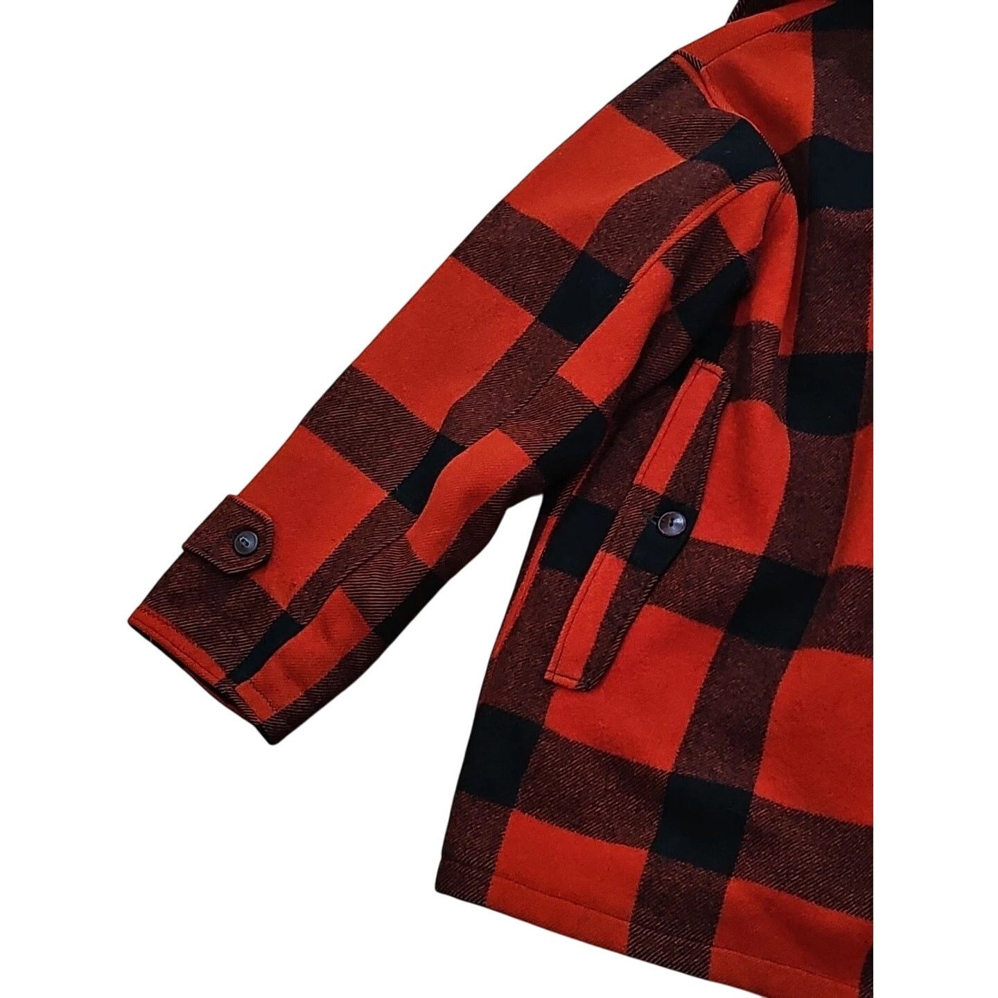 Woolrich Woolen Mills 1950s Woolrich Buffalo Plaid Mackinaw Jacket (Size 40) Size US M / EU 48-50 / 2 - 7 Thumbnail
