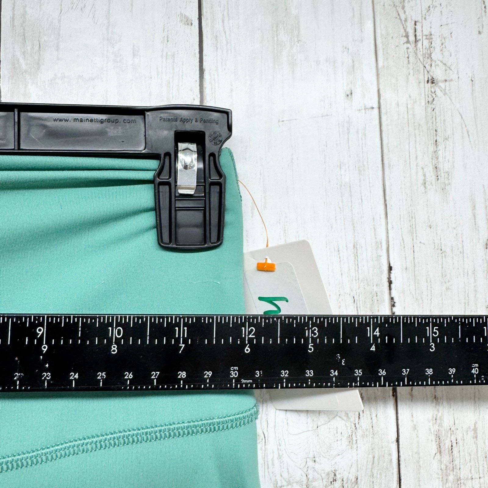 Everlane Everlane Pants Size XS Perform Ankle Crop Leggings Seafoam Size 24" / US 00 / IT 34 - 4 Thumbnail