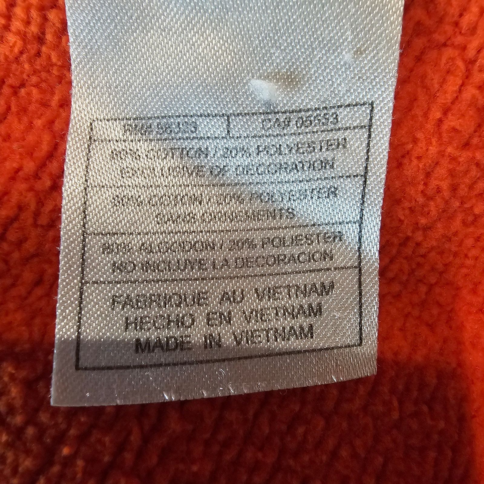 Nike Nike Team Clemson Tigers Orange Zip Hoodie Jacket XXL 3896 Size US XXL / EU 58 / 5 - 6 Thumbnail