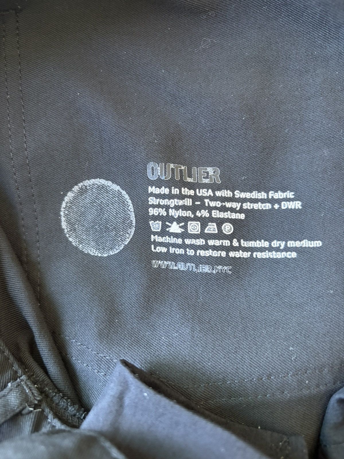 Outlier Strong Dungaree Black Size US 32 / EU 48 - 3 Thumbnail