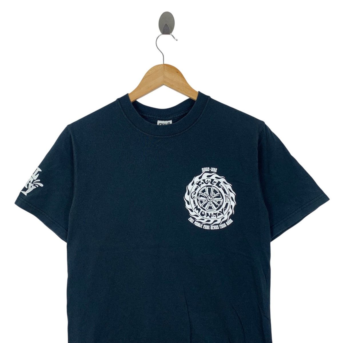 Japanese Brand FULL MONTY Life Is Wonderful Punk Brass Japanese Band Shirt Size US S / EU 44-46 / 1 - 4 Thumbnail