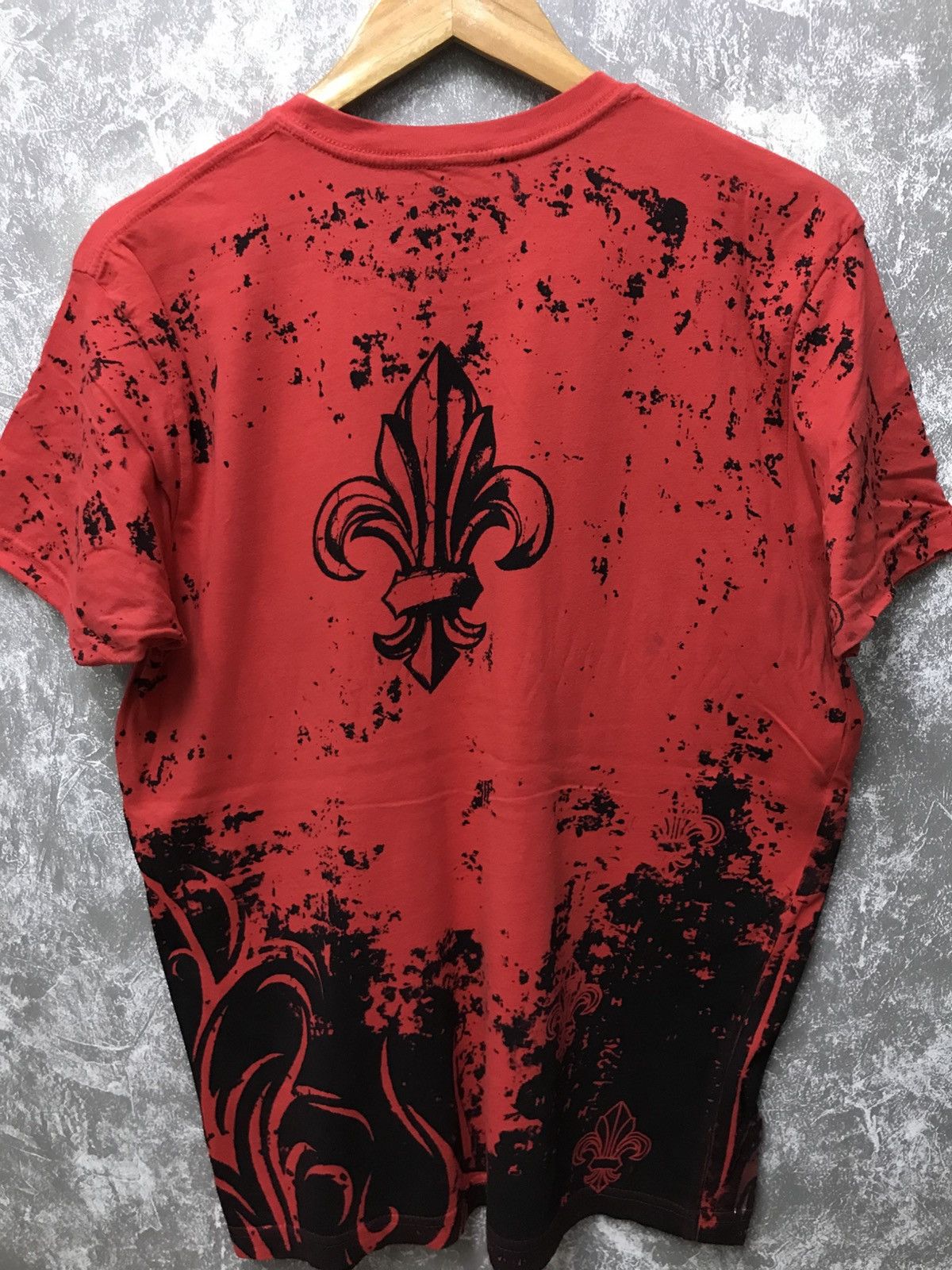 Affliction Affliction Fleur De Lis Y2K Graphic Tee Size US L / EU 52-54 / 3 - 2 Thumbnail