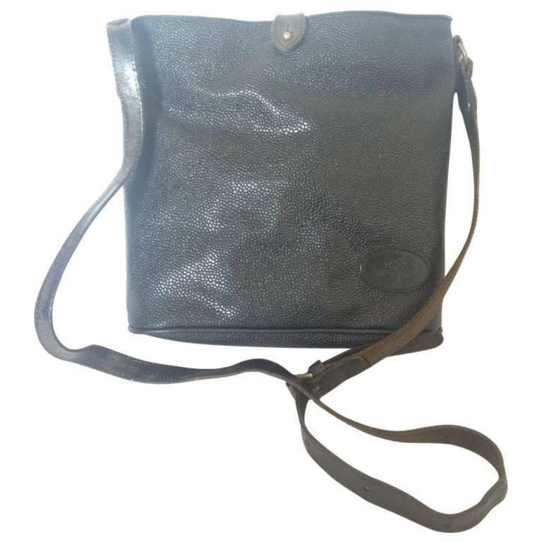 Mulberry Vintage Mulberry hobo bucket black scotchgrain hobo shoulder Size ONE SIZE - 1 Thumbnail