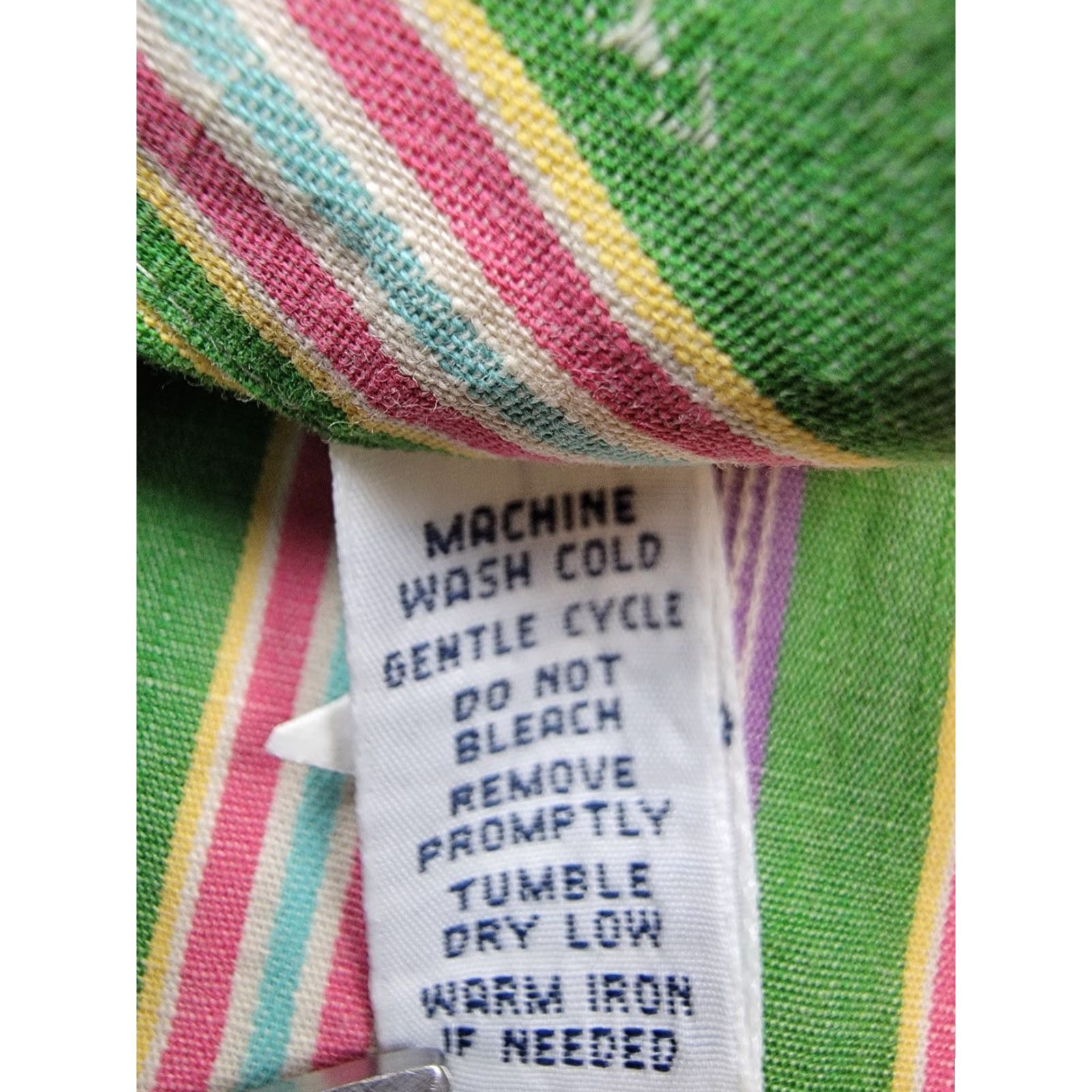 Polo Ralph Lauren Polo Ralph Lauren Shirt Mens 2XL Vintage Green Stripe Aztec Western Long Sleeve Button-Up Collared Knit Cotton Casual Mens Size US XXL / EU 58 / 5 - 5 Thumbnail